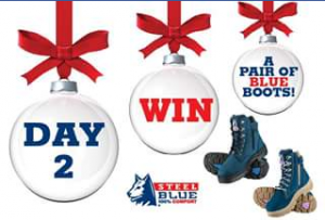 Steel Blue boots – Win a Pair of Our Blue Boots In Their Size
