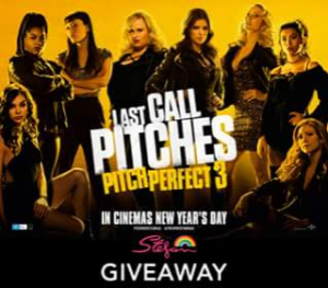Stefan haircare – Win Tickets to The Brisbane Premiere of Pitch Perfect 3