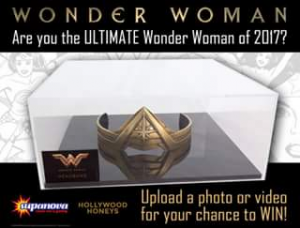 Supanova – Win this Official Wonder Woman Film Replica Tiara… 1 of Only 100 Made In The World and It Could Be Yours