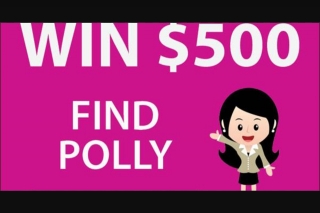 Take 5 Newsletter – Win $500 Find Polly Puzzler Somewhere on One of Our Newsletter Stories (prize valued at $500)