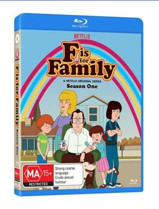 The Directors Suite Cast – Win 1 of 3 Copies of F Is for Family on Blu Ray From Via Vision .