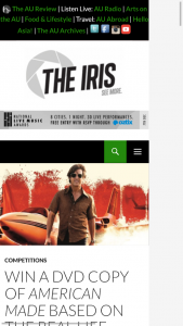 The Iris – Win a DVD Copy of American Made Based on The Real Life Story of Barry Seal