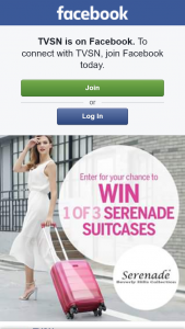 TVSN – Win 1 Or 3 Serenade Suitcases