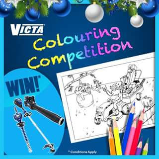 Victa – Win Victa 82v Lithium Products & Kids Toys Colour In Entry (prize valued at $1,476)