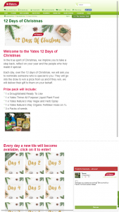 Yates Gardening Club – Win a Prize From Us and If They Win