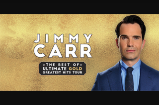 ABC Music – Win Ticktes to See Jimmy Carr Live (prize valued at $140)