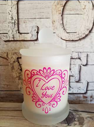 Astara candles – Win this Beautiful I Love You Candle