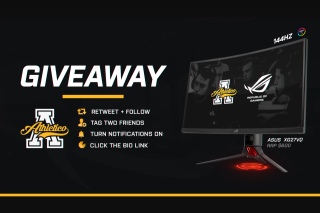 Athletico – Win an Asus Xg27vq -27 144hz Gaming Monitor (prize valued at $699)