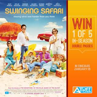 Attree Real Estate – Win 1 of 5 In-Season Double Passes to See Swinging Safari Movie