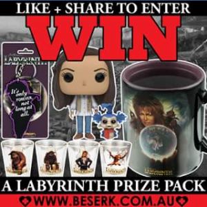 Beserk clothing – Win a Labyrinth Prize Pack From Wwwbeserk&#9733 Just Like & Share The Pic to Enter