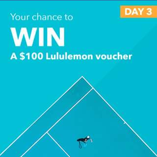 Blackmores – Win a $100 Lululemon Voucher