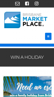 Brisbane Market Place – Win a $3500 Flight Centre Travel Group (fctg) Gift Card to Use Towards a Holiday of Their (prize valued at $3,500)