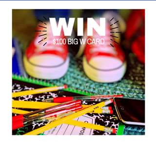 Calamvale Central Shopping Centre – Win Big W Gift Card Must Collect