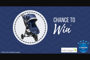 Canstar Blue – Win a Baby Jogger City Mini Gt (prize valued at $699)