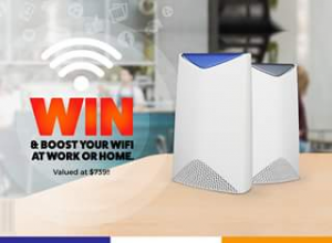 Computer Alliance – Win a Netgear Orbi Tri-Band Wireless System and Solve All Your Wifi Problems