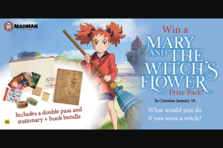 Dendy – Win Mary & The Witch’s Flower Prize Pack