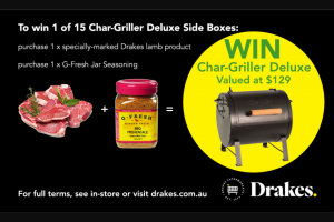 Drakes Supermarkets – Win Label Plus Any 1 Jar of G-Fresh Herbs (prize valued at $129)