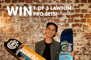 Element Brand – Win 2 X Alex Lawton Skateboard Decks Which May Only Be Redeemed at AuelemenTBrandcom (prize valued at $600)