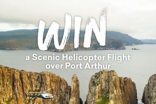 Experience Oz NZ – Win a Scenic Helicopter Flight for Two In Tas