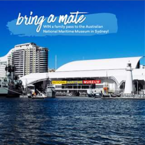 Experience Oz – Win a Family Pass to The Australian National Maritime Museum In Sydney