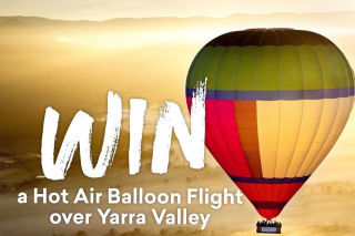 Experience Oz – Win a Hot Air Ballooning Flight for Two Over The Beautiful @visityarravalley_official