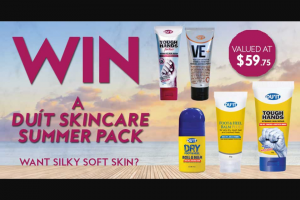 Fashion weekly – Win a Duít Skincare Summer Pack