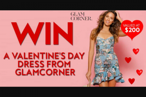 Fashion Weekly – Win a Valentine’s Day Designer Dress Hire From Glamcorner” (prize valued at $200)