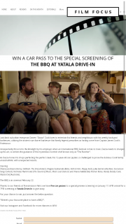 Film focus – Win a Car Pass to The Special Screening Of