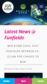 funfields – Win $1000 Cash Visit Funfields Between 20 23 Jan for Chance to Win