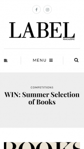 Label Magazine – Win this Summer Selection of 8 Books
