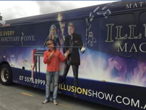Matt Hollywood Illusions Magic Show – Win 2 X Platinum VIP Dinner Tickets to The Illusions Magic Show Wwwillusionshow Disappearing Every Friday and Saturday Night on The Gold Coast