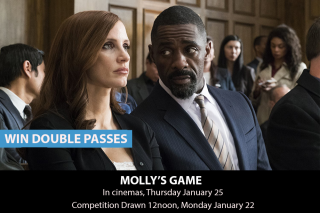 MyCityLife – Win a Double Pass to Molly’s Game