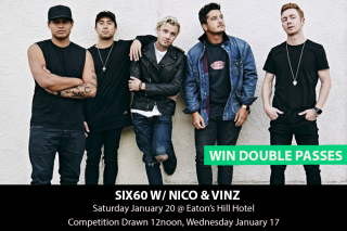 MyCityLife – Win a Double Pass to Six60 W/ Nico & Vinz