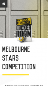 National Storage Locker Room – Win a Guided Walk on The Pitch at The Mcg for You and a Friend Thanks to National Storage (prize valued at $3,200)