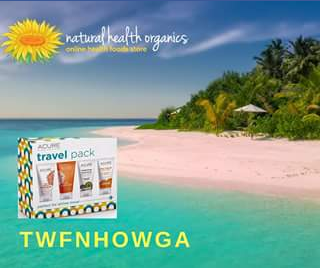 Natural Health Organics – Win a Little Travel Pack From Acure