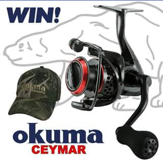 Okuma – Win an Okuma Ceymar C-30 Spinning Reel and Okuma Camo Cap for You and a Mate