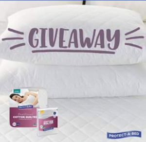 Protect-A-Bed – Win a Traditional Cotton Quilted Mattress Protector & Matching Pillow Protectors