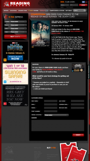 Reading cinemas – Win $500 Cash Simply Purchase Your Tickets to Maze Runner