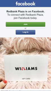 Redbank Plaza – Win $50 Williams Gift Card Must Collect