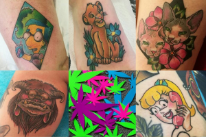 Ruby Tuesday Tattoos – Win a Palm Size Cartoon Tattoo