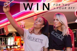 Runway The Label – Win Blonde and Brunette Tee