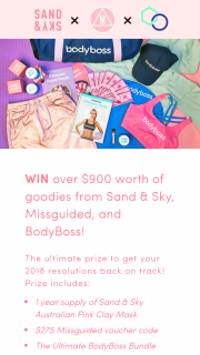 Sand and Sky – Win a Sand & Sky Prize Pack