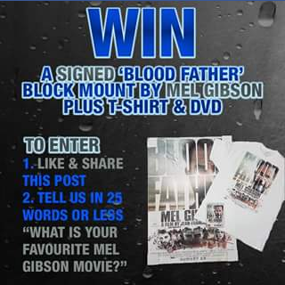 Sanity – Win this Blood Father Prize Pack