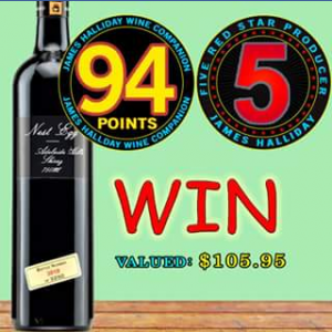 Skye Cellars – Win a Bird In Hand Nest Egg Shiraz 2007 (valued (prize valued at $105)
