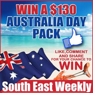 South East Weekly Magazine – Win a $130 Australia Day Pack (prize valued at $130)