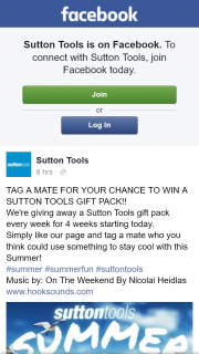 Sutton Tools – Win a Sutton Tools Gift Pack