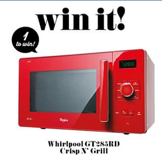 Taste – Win a Whirlpool Crisp N Grill Microwave Oven (prize valued at $299)