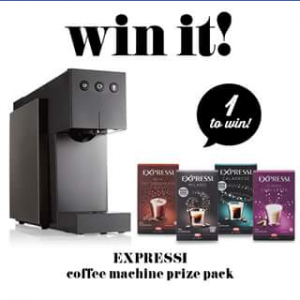 Taste – Win an Expressi Coffee Machine (prize valued at $156.9)