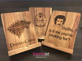 Thermoart – Win Either a Dinner Is Coming Or Lionel Ritchie Recipe Stand
