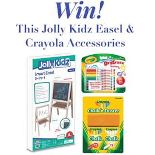 Toyworld Canberra – Win a Jolly Kidz 3in1 Easel & Crayola Accessories Must Collect